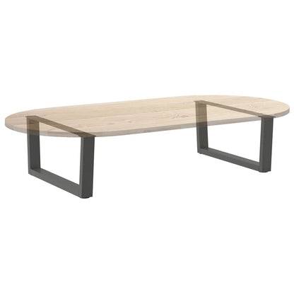 Coffee Table Legs V-Shape 2 pcs Anthracite 70x(30-31.3) cm Steel