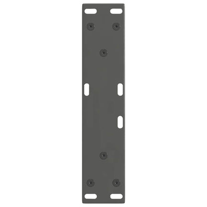 Coffee Table Legs V-Shape 2 pcs Anthracite 38x(42-43.3) cm Steel