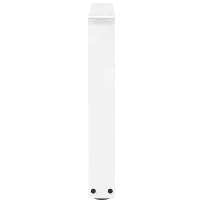 Coffee Table Legs V-Shape 2 pcs White 60x(42-43.3) cm Steel