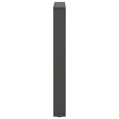 Dining Table Legs V-Shape 2 pcs Anthracite 70x(72-73.3) cm Steel