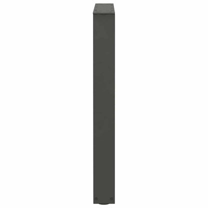 Dining Table Legs V-Shape 3 pcs Anthracite 70x(72-73.3) cm Steel