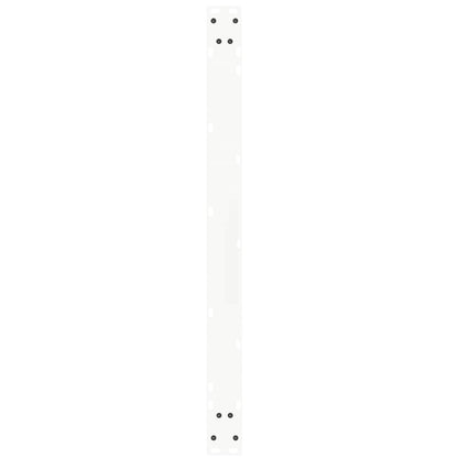 Dining Table Legs V-Shape 3 pcs White 100x(72-73.3) cm Steel
