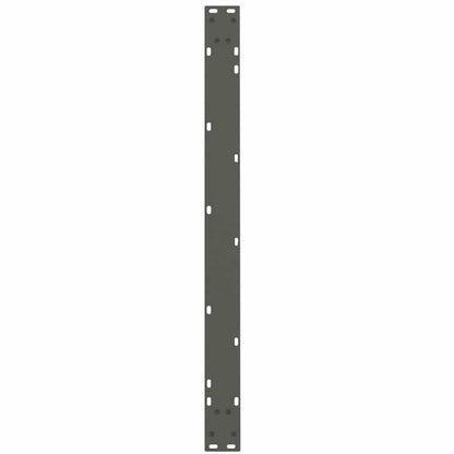 Dining Table Legs V-Shape 3 pcs Anthracite 100x(72-73.3) cm Steel