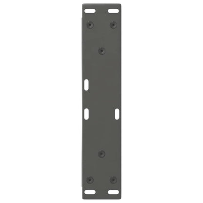 Coffee Table Legs 2 pcs Anthracite 30x(30-31.3) cm Steel