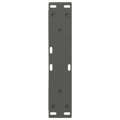 Coffee Table Legs 2 pcs Anthracite 40x(30-31.3) cm Steel