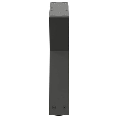 Coffee Table Legs 2 pcs Anthracite 50x(30-31.3) cm Steel