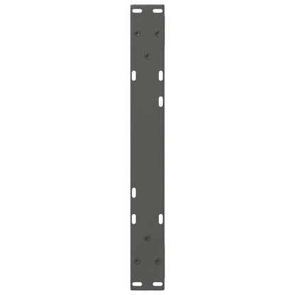 Coffee Table Legs 2 pcs Anthracite 60x(30-31.3) cm Steel