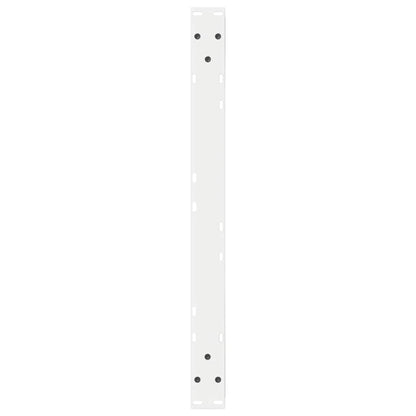Coffee Table Legs 2 pcs White 70x(30-31.3) cm Steel
