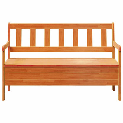 Outdoor Bench Brown 119 x 44 x 76 cm Solid Pine Wood