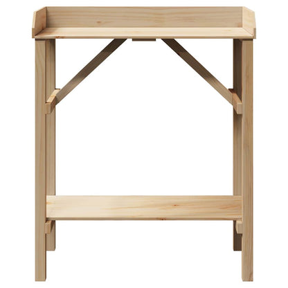 Potting Table Natural 75 x 40 x 90 cm Solid pine wood