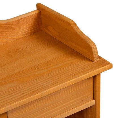 Wine Rack Brown 58 x 28 x 90 cm Solid Pine Wood