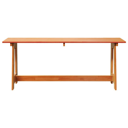 Outdoor Bench Brown 119 x 37 x 47 cm Solid Pine Wood