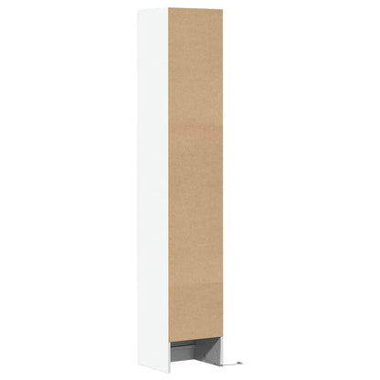 Sideboard with LED White 36x32.5x200 cm Engineered Wood
