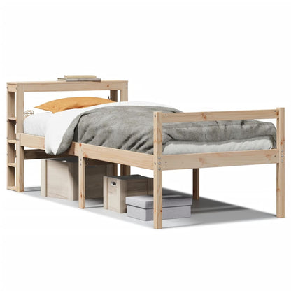 Senior Bed with Headboard without Mattress 75x190 cm Small Single
