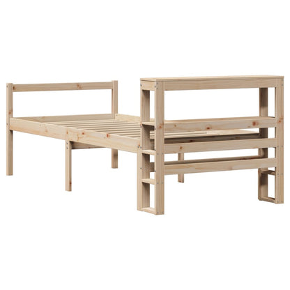 Senior Bed with Headboard without Mattress 75x190 cm Small Single