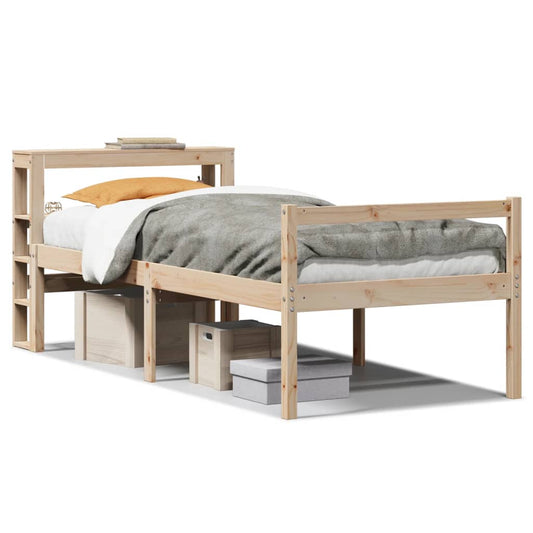 Senior Bed with Headboard without Mattress 90x190 cm Single