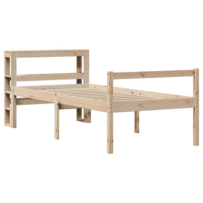 Senior Bed with Headboard without Mattress 90x190 cm Single