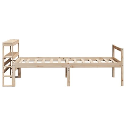 Senior Bed with Headboard without Mattress 90x190 cm Single