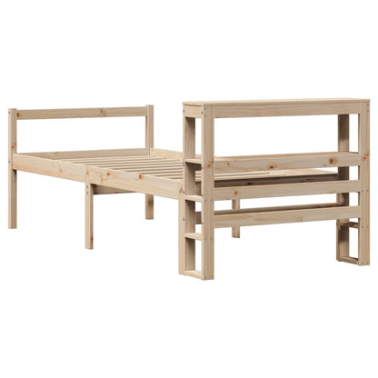 Senior Bed with Headboard without Mattress 90x200 cm
