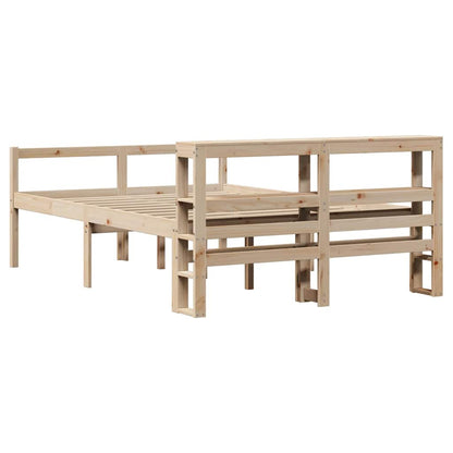 Senior Bed with Headboard without Mattress 120x200 cm