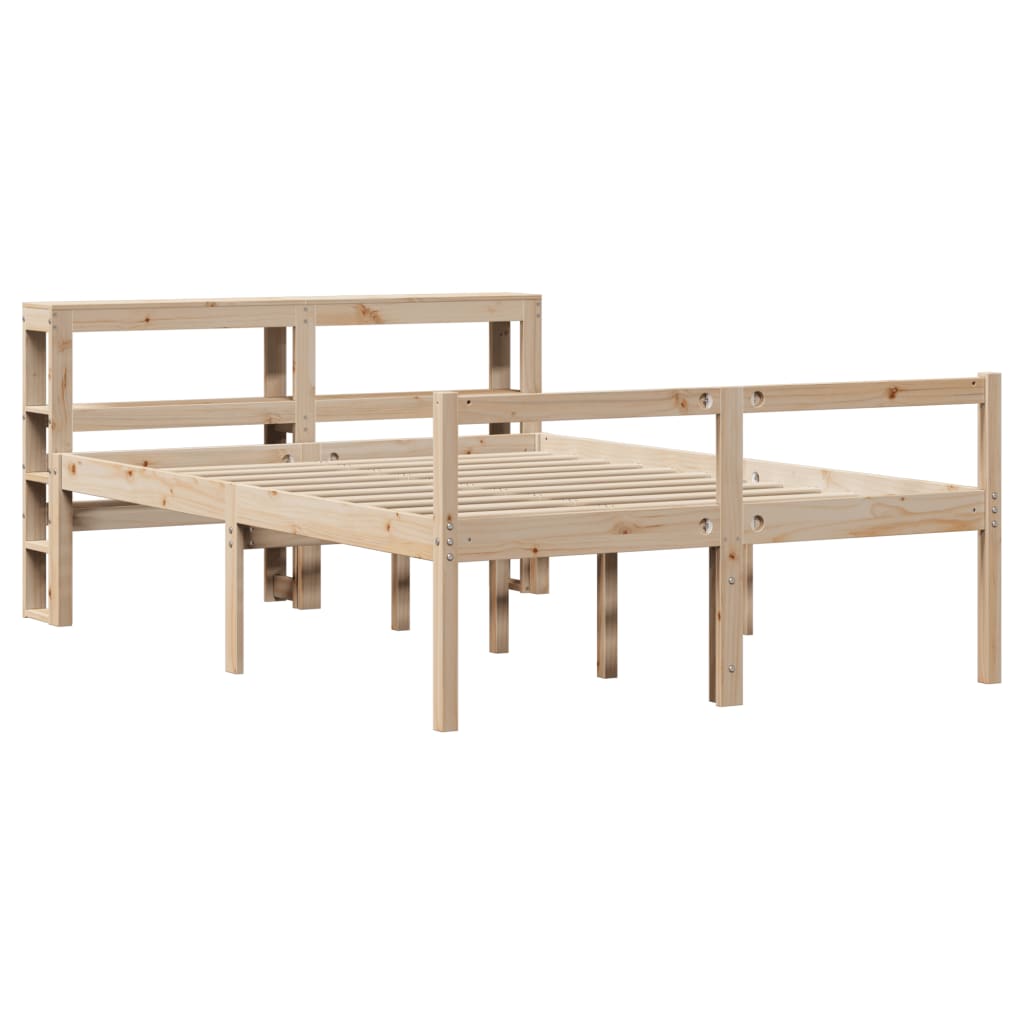 Senior Bed with Headboard without Mattress 160x200 cm