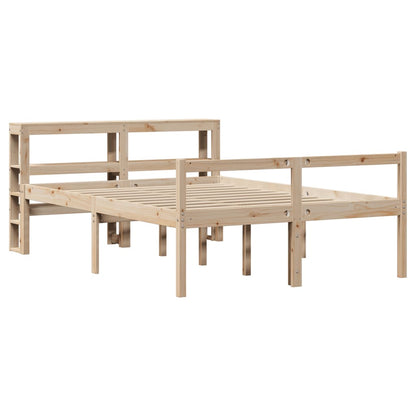 Senior Bed with Headboard without Mattress 160x200 cm