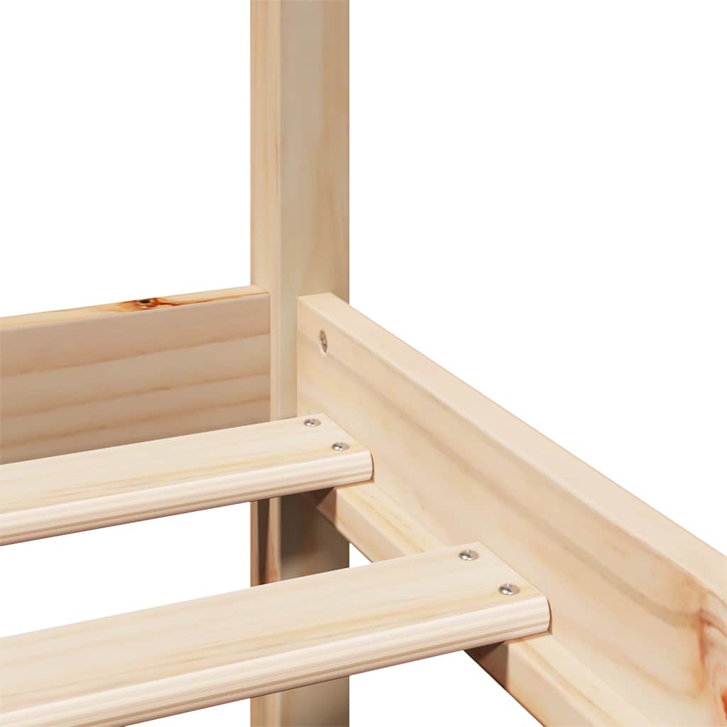 Bed Frame with Headboard without Mattress 120x200 cm