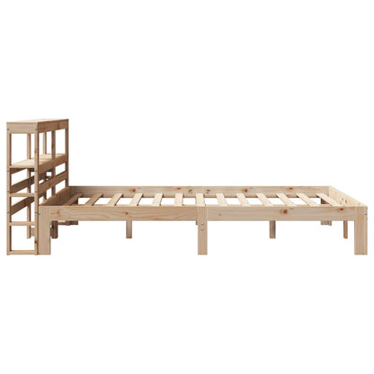 Bed Frame with Headboard without Mattress 150x200 cm King Size