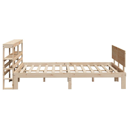 Bed Frame with Headboard without Mattress 120x190 cm Small Double