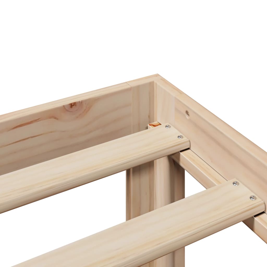 Bed Frame with Headboard without Mattress 90x200 cm