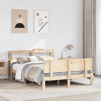 Bed Frame with Headboard without Mattress 160x200 cm