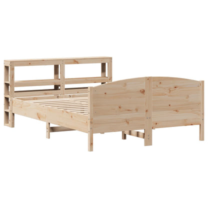 Bed Frame without Mattress 160x200 cm Solid Wood Pine