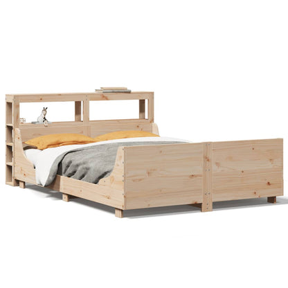 Bed Frame without Mattress 160x200 cm Solid Wood Pine