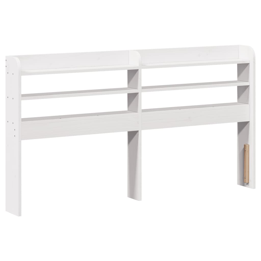 Bed Frame | White | Solid pine wood | Double | Double Bed Frame