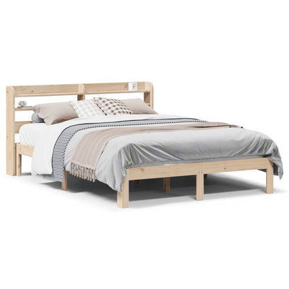 Bed Frame with Headboard without Mattress 160x200 cm