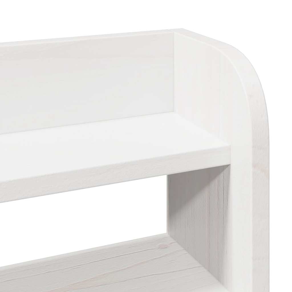 Bed Frame | White | Solid pine wood, Plywood | Small Single | Modern