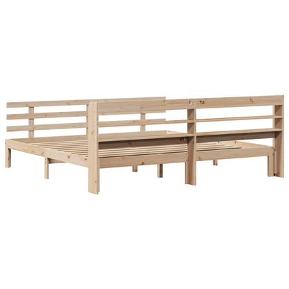 Bed Frame | Untreated Pine | Solid Pine Wood | Super King | Bed Frame