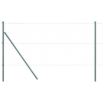 Fence Post 26 pcs Green 3.2 x 3.2 x 190 cm