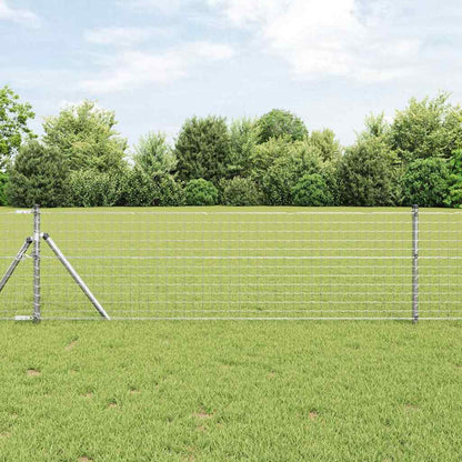 Fence Post 52 pcs Grey 3.2 x 3.2 x 100 cm