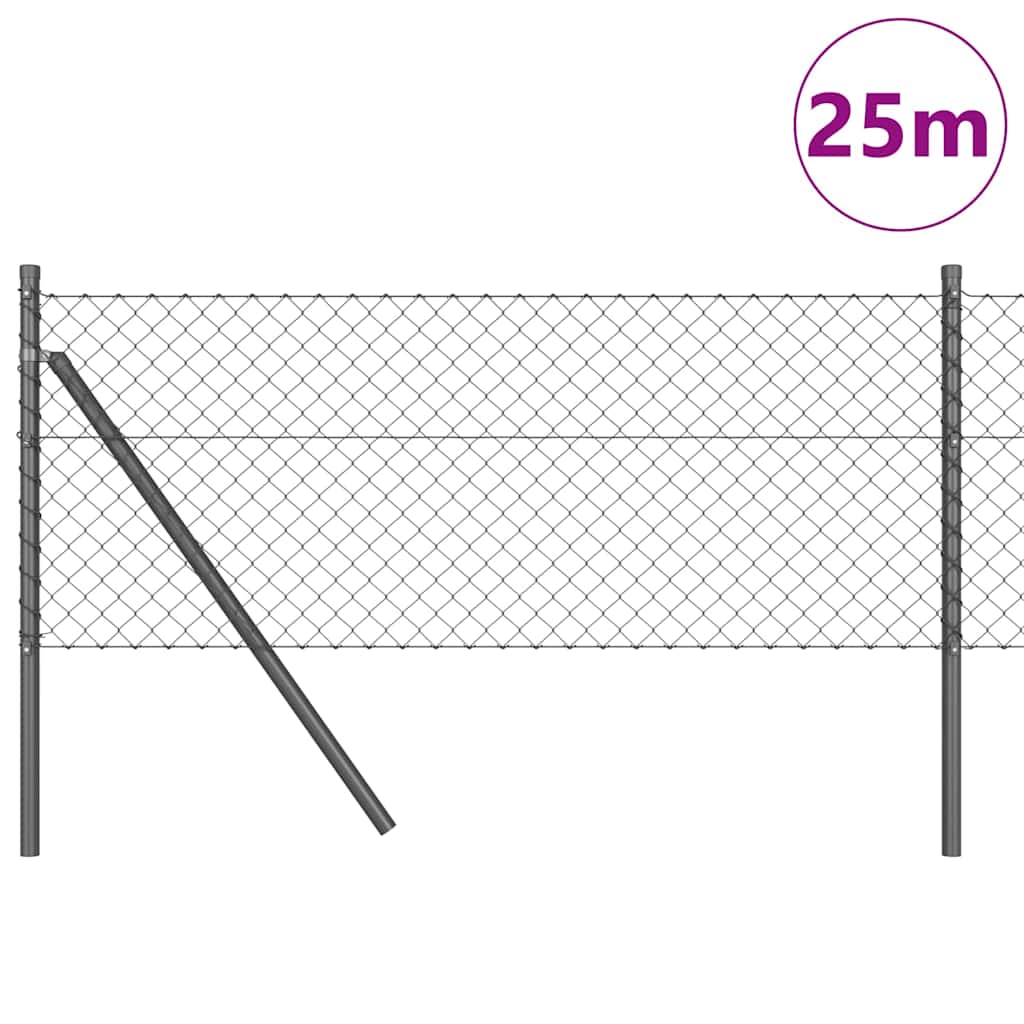 Ground Fix Welded Wire Fence 25 x 0.8 m (W x H)
