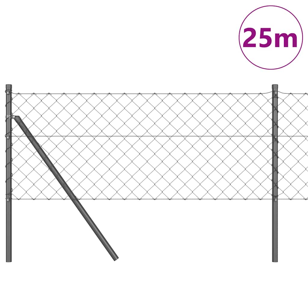 Ground Fix Welded Wire Fence 25 x 0.4 m (W x H)