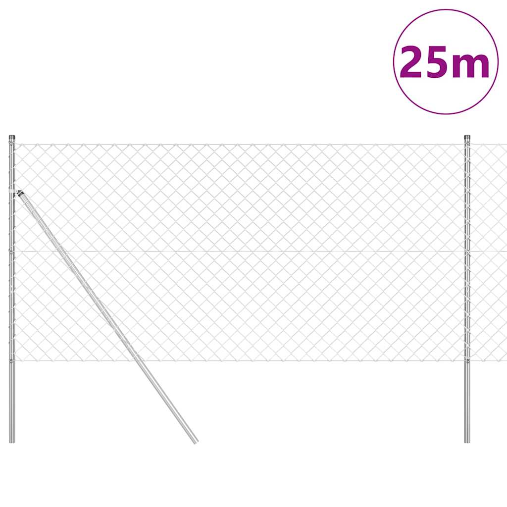 Ground Fix Welded Wire Fence 25 x 1.2 m (W x H)