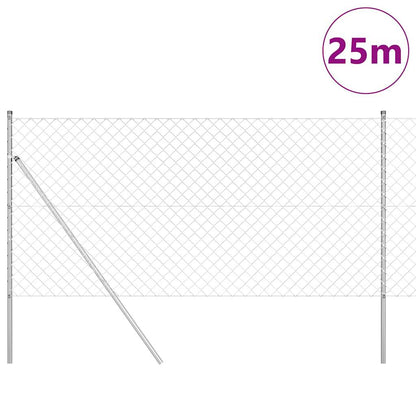 Ground Fix Welded Wire Fence 25 x 1.2 m (W x H)