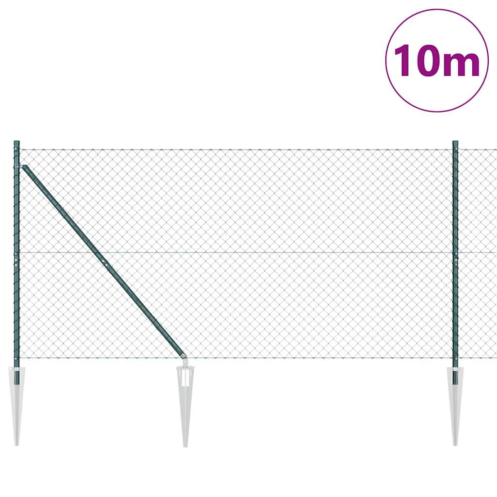 Welded Wire Fence with Spikes 12 x 0.032 m (W x H)
