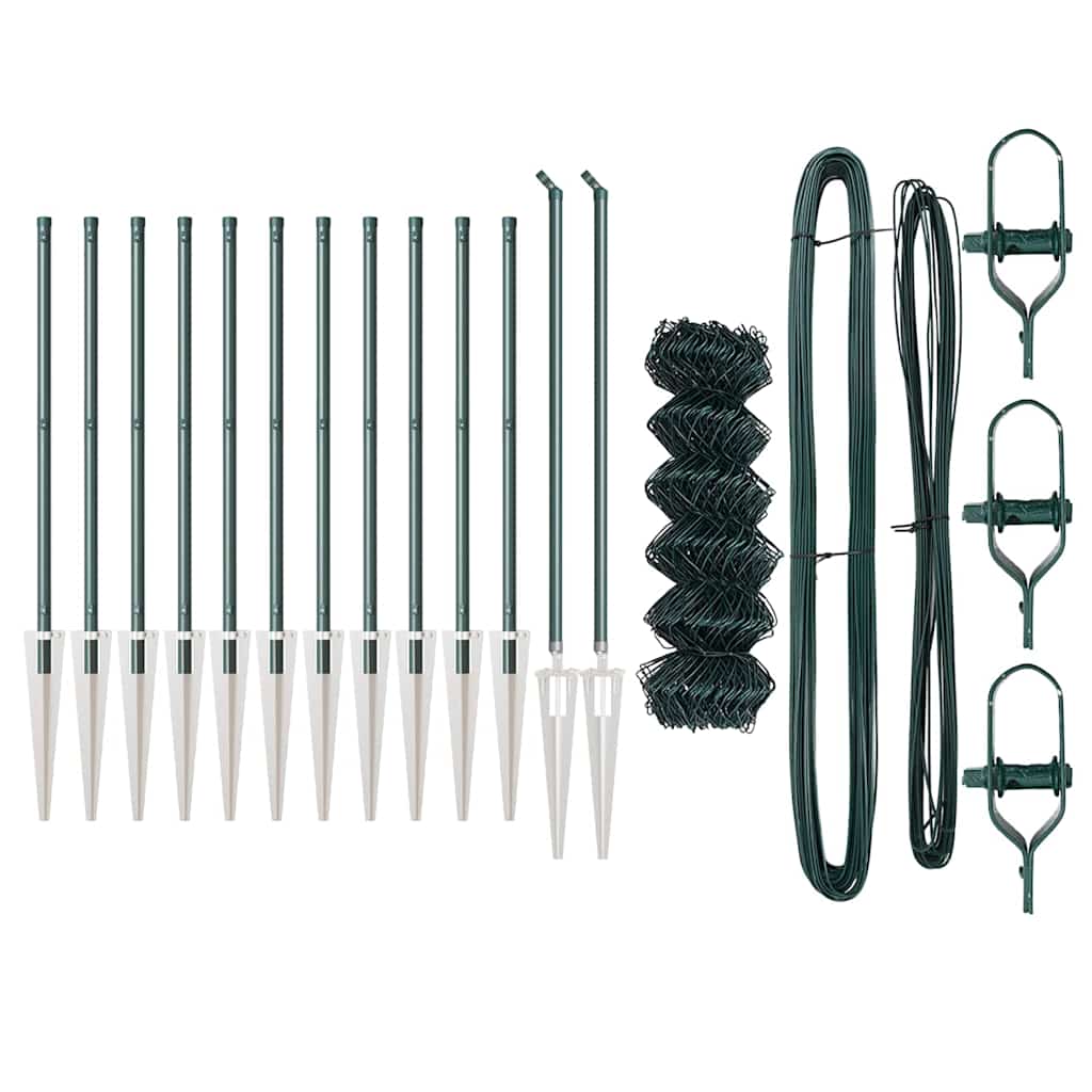 Welded Wire Fence with Spikes 25 x 0.4 m (W x H)