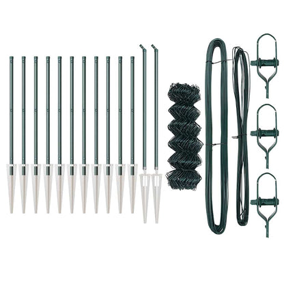 Welded Wire Fence with Spikes 25 x 0.6 m (W x H)