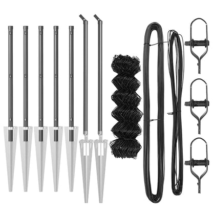 Welded Wire Fence with Spikes 10 x 0.8 m (W x H)
