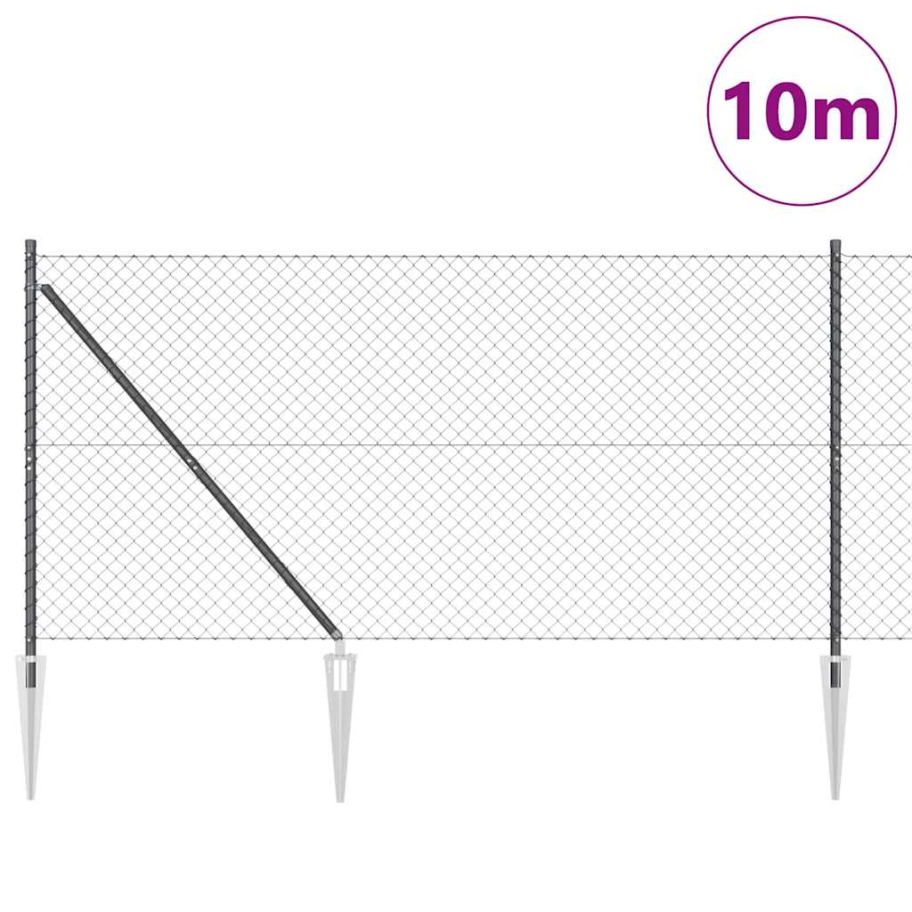 Welded Wire Fence with Spikes 10 x 1.4 m (W x H)