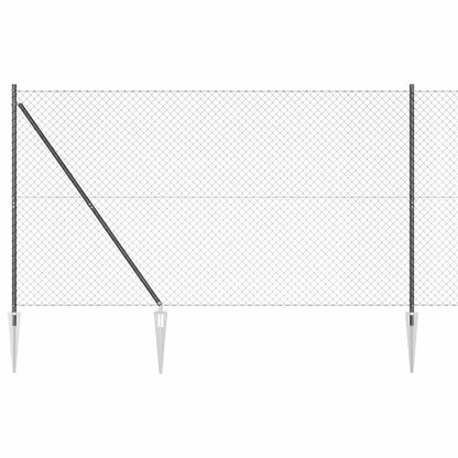 Welded Wire Fence with Spikes 10 x 1.6 m (W x H)