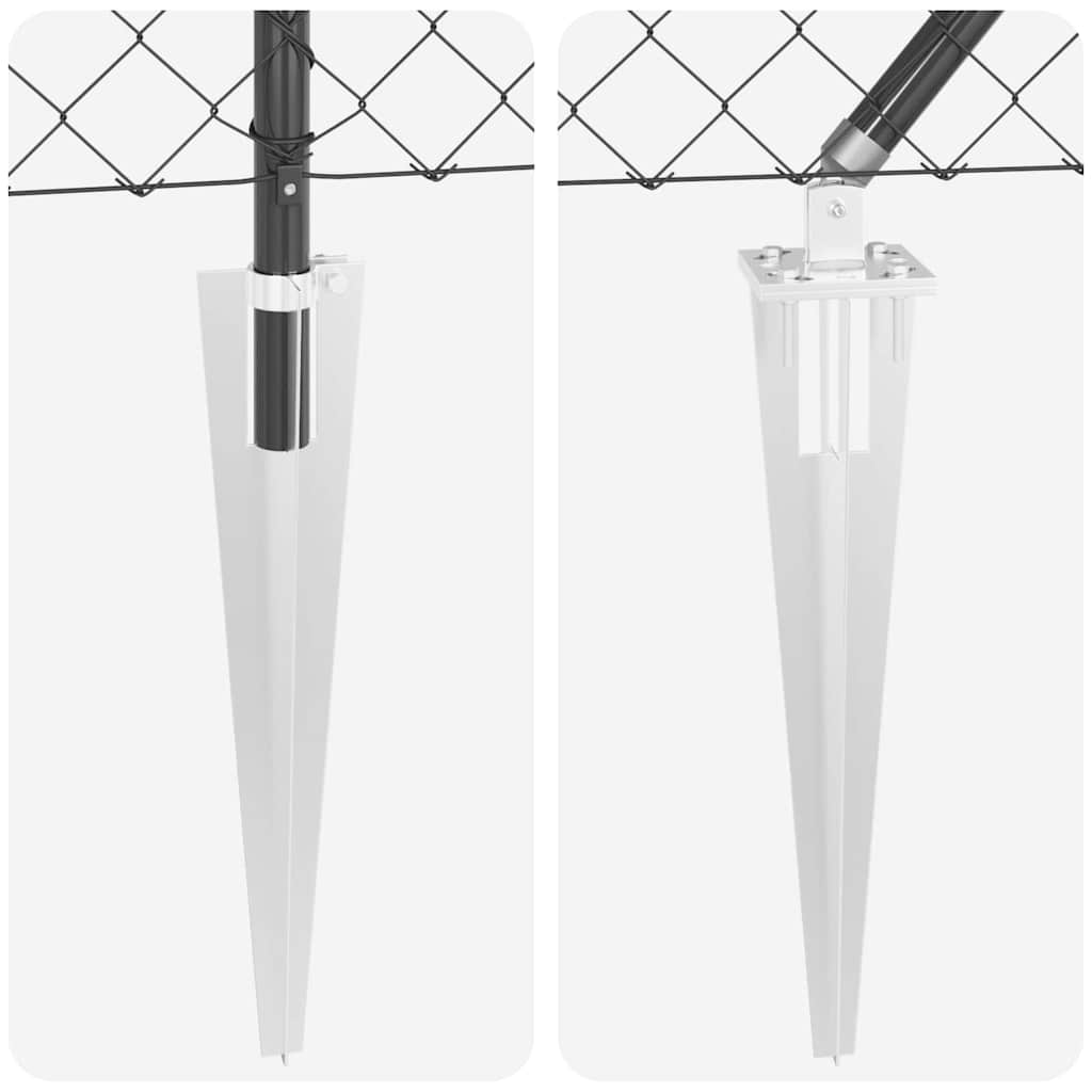 Welded Wire Fence with Spikes 10 x 0.8 m (W x H)